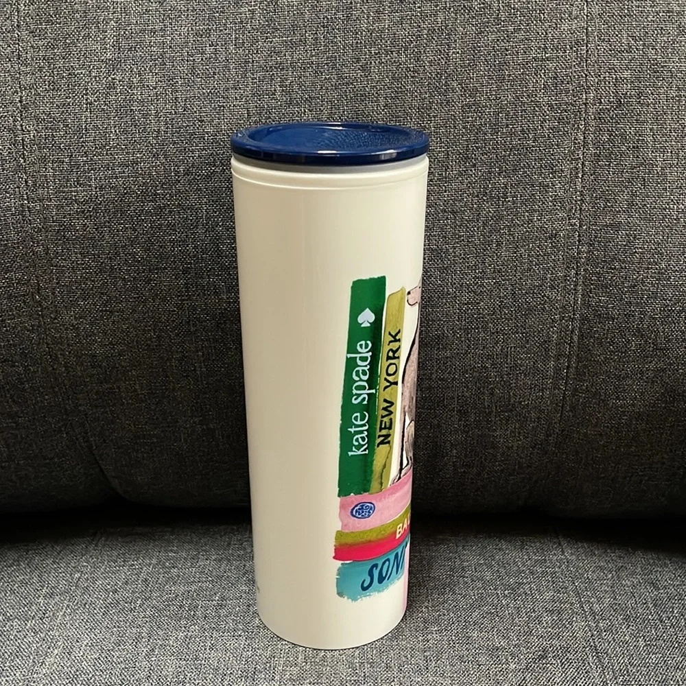 Kate Spade Bookshelf Acrylic Travel Mug
